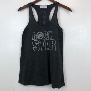 Soulcycle Rockstar Gray Tank Top